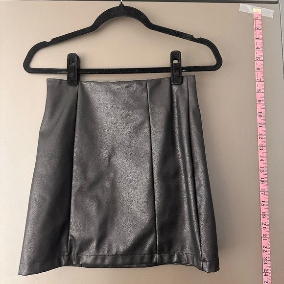 Faux Leather Skirt - Picture 5 of 5